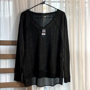 Lucky Brand NWT long sleeved Vneck Sweater